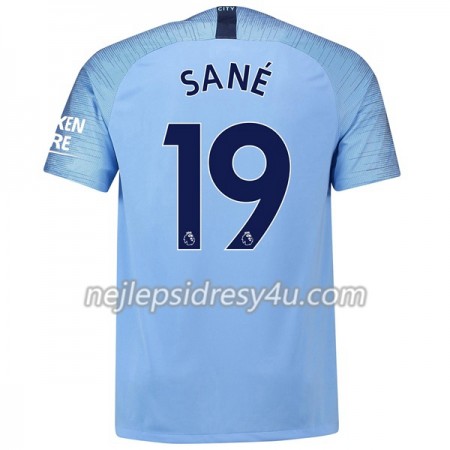 Fotbalový Dres Manchester City Sane 19 Domácí 2018/19